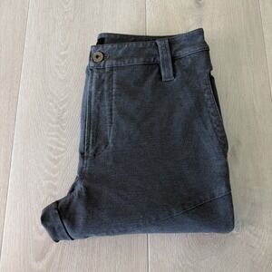 Mission Workshop Pants Mens Size 29 X 29.5 Gray Canvas Cotton Polyamide